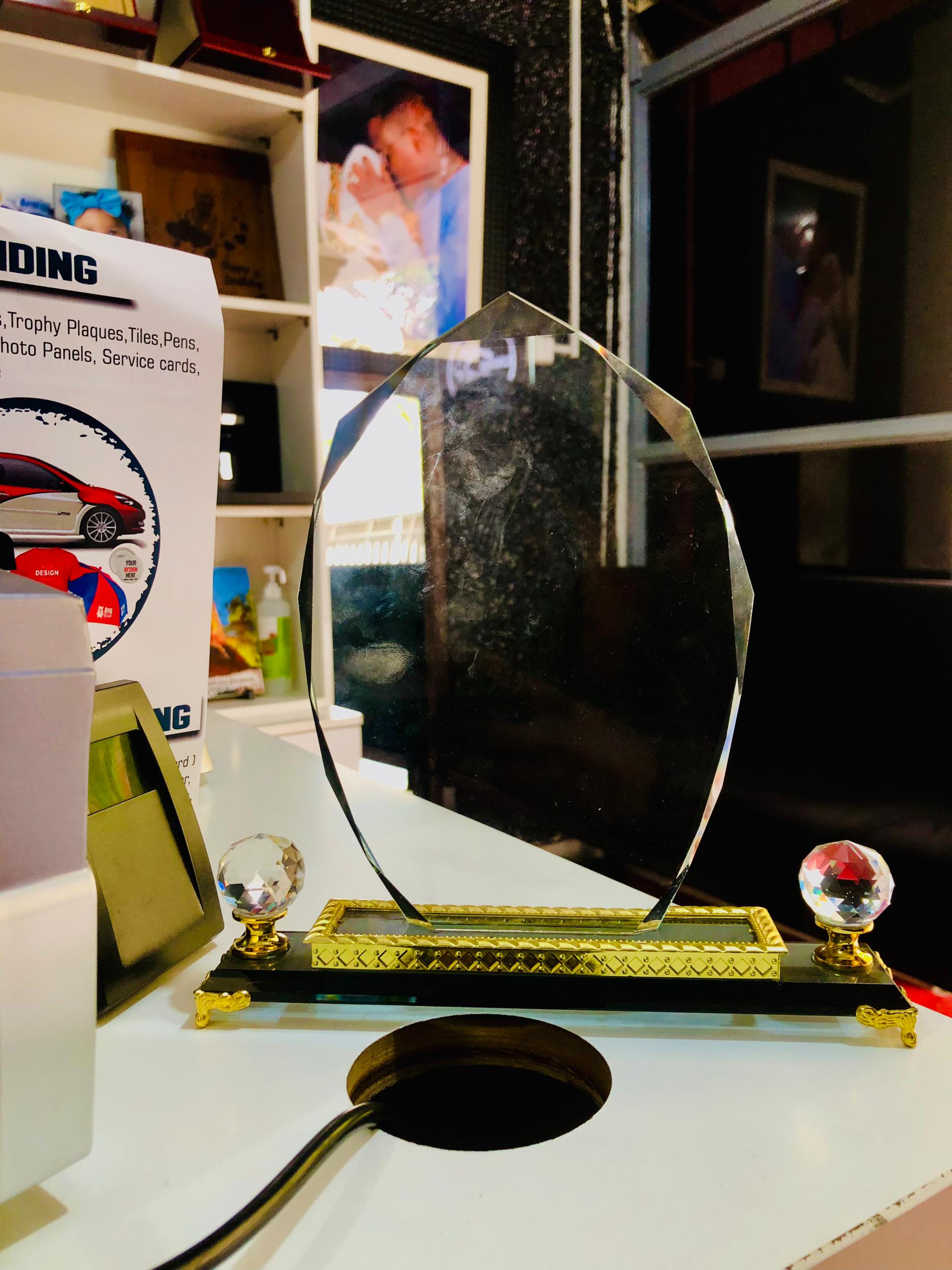 Crystal Golden stand